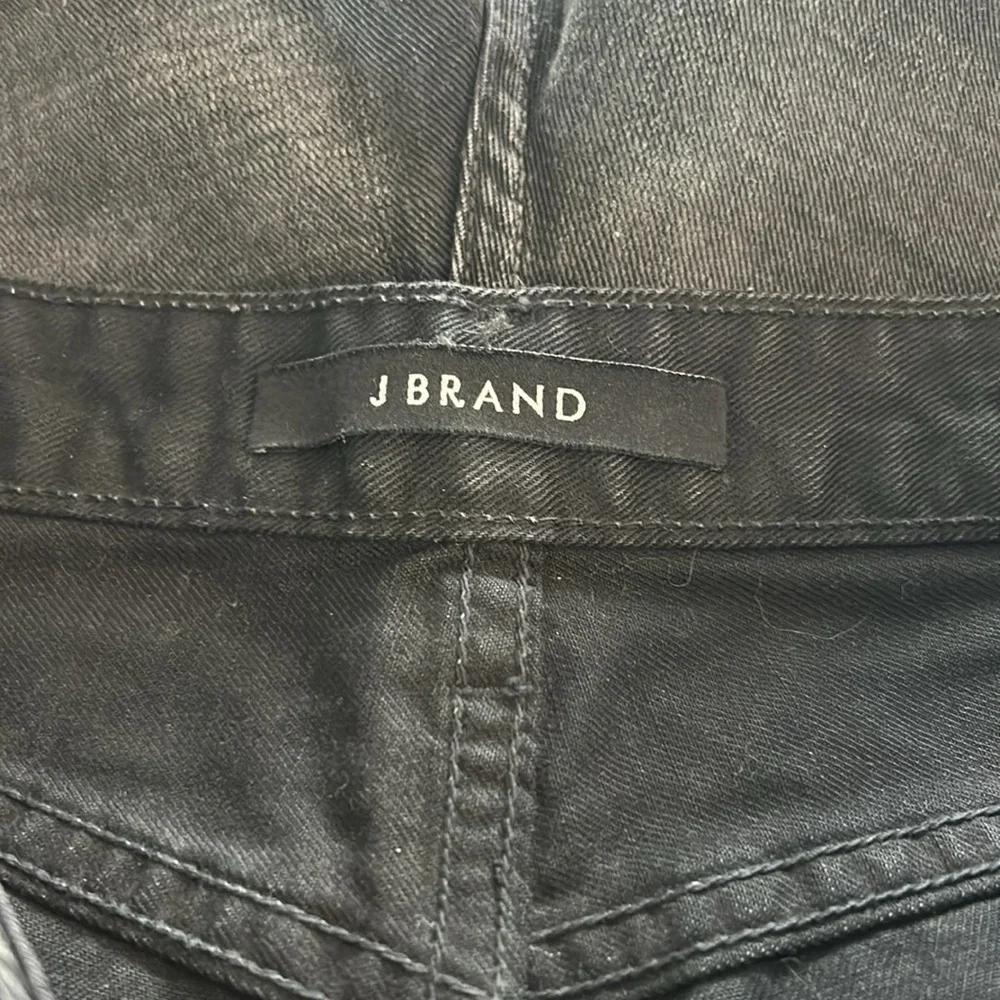 J Brand Gracie black jean shorts size 25